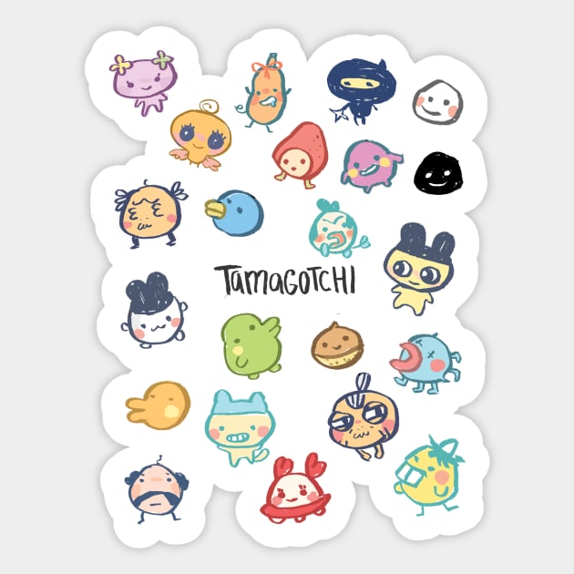 Tamagotchi Sticker by liliuhms